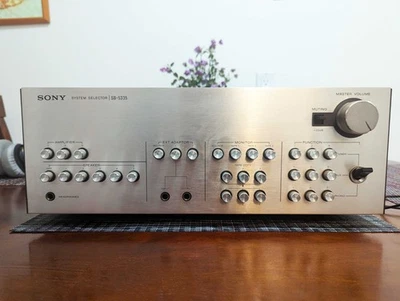Sony SB-5335 Audio Selector: Input/Tape/Phono, 3 Amps, 5 Speakers, manual, Work! - Image 1 of 4