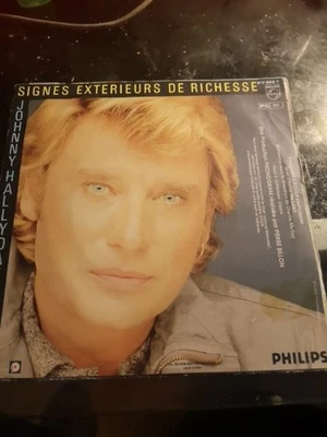 disque vinyle 45 Tours Johnny Hallyday Signes Extérieurs De Richesse - Photo 1/4