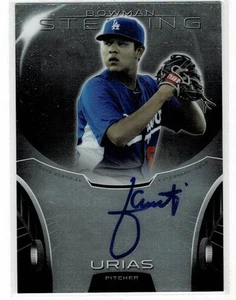 2013 Bowman Sterling Julio Urias Autogramm RC La Dodgers - Bild 1 von 1