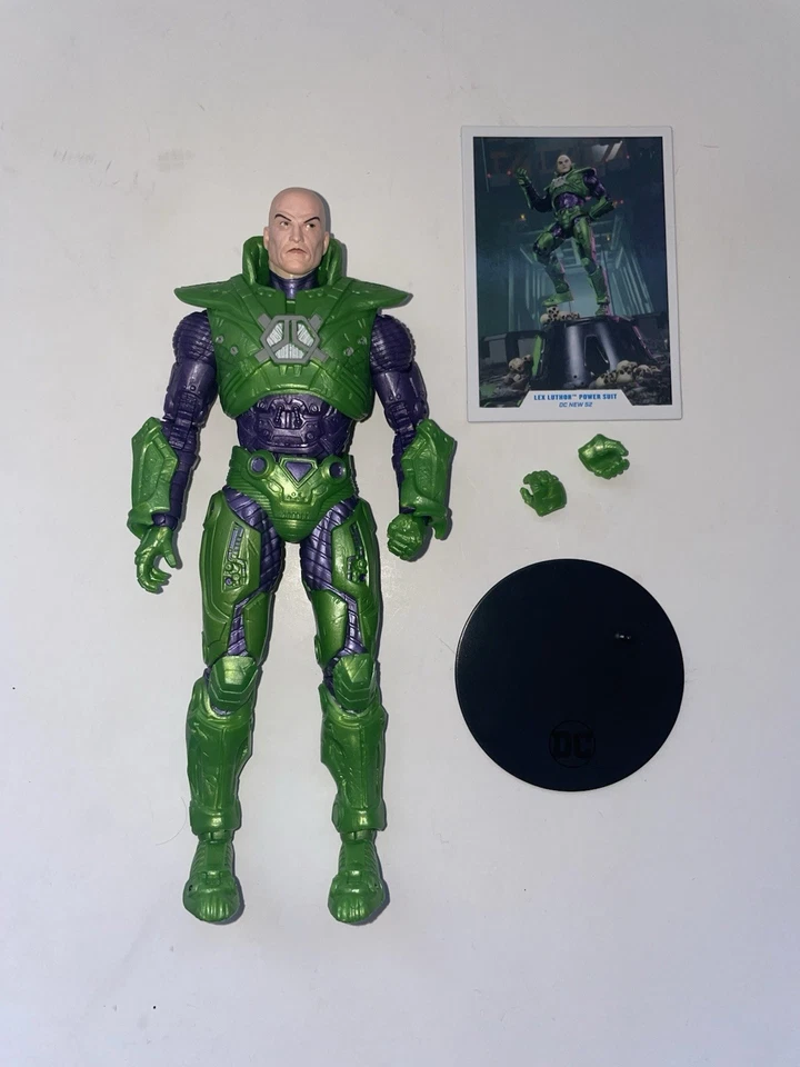 Figura de acción McFarlane Toys DC Multiverse nuevo 52 LEX LUTHOR - POWER SUIT Foto 1 de 1