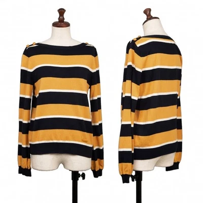 Suéter tejido botón hombro rayas CRESTBRIDGE BLUE LABEL talla 38 (K-137258) Foto 1 de 4
