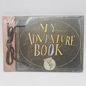 Disney Parks Pixar UP "My Adventure Book" Replica Journal Carl Ellie with Photos - Picture 1 of 11