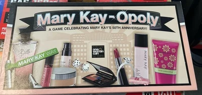 Mary Kay Opoly 50th Anniversary Board Game Monopoly, Complete, Damaged Box - Image 1 of 4