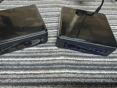 2 x Intel NUC7i3 NUC 10Core i3 CPU 8GB RAM 128GB SSD Desktop PC HDMI - Image 1 of 4