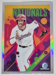 2024 Bowman Chrome Dylan Crews Ascensions #BA-7 Nationals - Picture 1 of 2