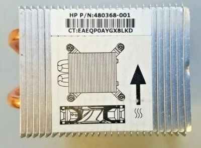 Genuine HP Compaq DC7900 SFF Desktop Genuine CPU Heatsink 480368-001 - Image 1 of 3