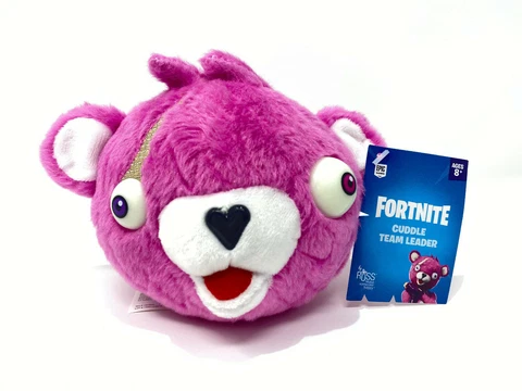 Epic Games Officially Licensed Fortnite Cuddle Team Leader Plush 4" *NEW - NWT* Cover