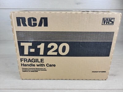 RCA 10 Pack Of Blank VHS Video Cassette Tapes T-120 New Sealed In Factory Box - Image 1 of 4