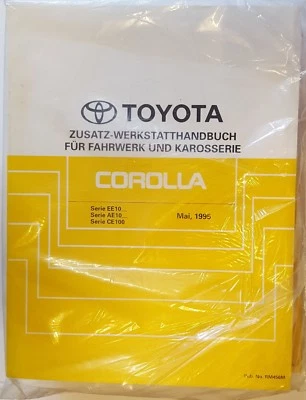 Orig. Manual de Taller Toyota Corolla EE10 1991, 92, 93, 94, 95, 96, 97 - Imagen 1 de 2