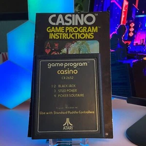 Casino for Atari 2600 - Picture 1 of 1