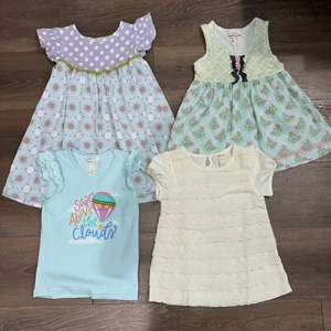 Matilda Jane Lot of 4 - Three Tops Blouses One Dress size 6 - Picture 1 of 24