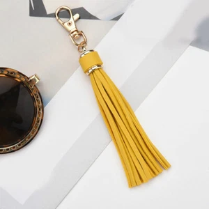 Charm PU Leather Tassel Key Chain Handbag Bag Purse Accessories Pendant Keyring✔ - Picture 1 of 49