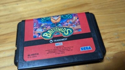 BATTLE TOADS Mega Drive Sega MD Cartridge ONLY Japan Import F/S FedEx DHL - Image 1 of 3