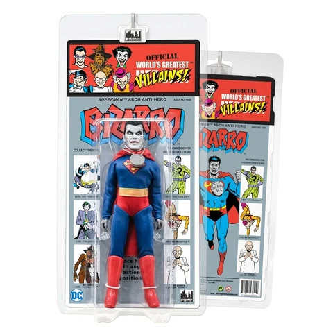 DC Comics Retro Kresge Style Action Figures Series 4: Bizarro Cover