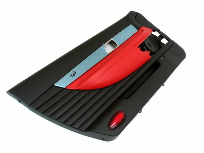 Nuevo panel de moldura de puerta derecha de pasajero Ford Thunderbird 2004 fabricante de equipos originales rojo 4W6Z7623943AAA Foto 1 de 1