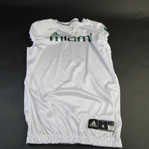 Miami Hurricanes adidas Practice Jersey - Football Men's White New Cover