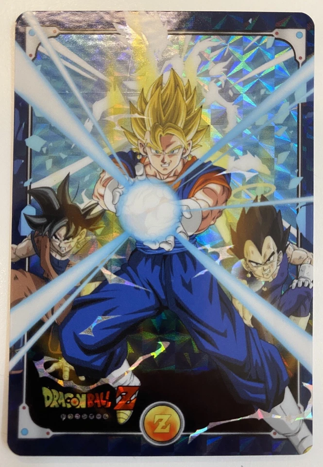 Carte Prism Soft Dragon Ball Z Power Level Hors Serie Vegetto - Photo 1/1