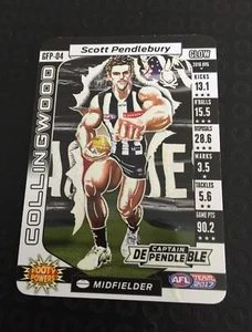 Australia AFL 2017 Footy Powers Card Scott Pendlebury Collingwood GFP-04 - Imagen 1 de 2