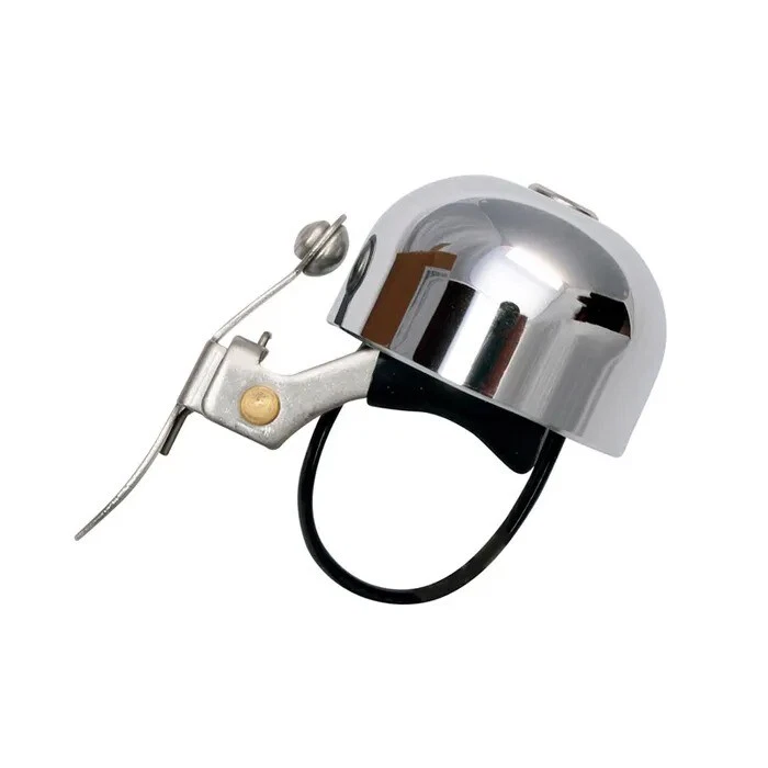 Campana Grúa E-ne (Latón Cromado) —AUSADO— Bicicleta Bicicleta Tamaño Universal Foto 1 de 1