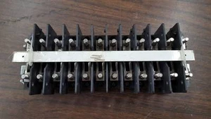 THE STATES CO. M-25816 TERMINAL BLOCK 16 CIRCUIT 30A 600VAC W331 - Picture 1 of 2