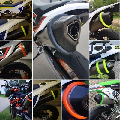 Supermoto Exhaust Guard Motorcycle Protector Silencer Guard Size L  - Image 1 of 4