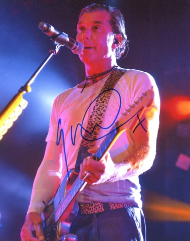 Gavin Rossdale - Bush Signed 10x8 Photo  AFTAL#217 OnlineCOA Cover