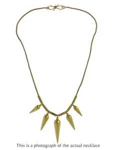 Antike Castellani Etruscan Revival 15k Gold Amphore Halskette - Bild 1 von 6