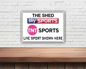 insegna metallo personalizzata Sky sports, Sky, Tnt Sports Mancave, Garage Bar ecc - Foto 1 di 1