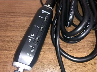 Adaptador de señal de micrófono Shure X2u XLR a USB Foto 1 de 2