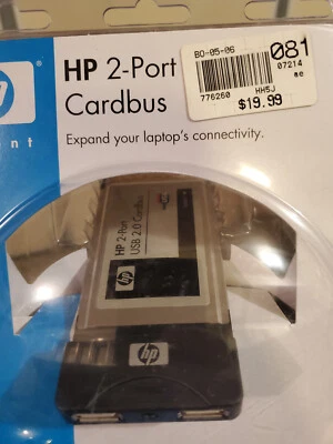 HP 2 Port USB 2 PCMIA Cardbus PM453A - Image 1 of 4