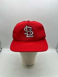 VTG St Louis Cardinals Mesh Snap Back Mesh Hat MLB Baseball 90s UII Trucker Cap - Picture 1 of 6