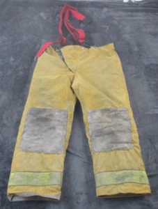 Morning Pride Firefighter Pants 40x32 Turnout Bunker Pant Lined Vintage - Picture 1 of 17