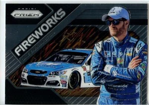 2018 Panini Prizm Racing NASCAR Fireworks Insert #F-3 Dale Earnhardt Jr Quantity - Picture 1 of 2
