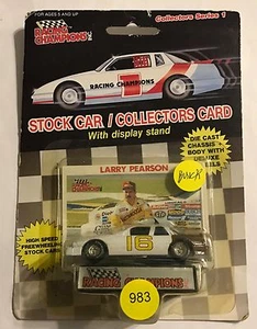 1989 #16 LARRY PEARSON  SERIES 1 - PLASTIC TIRE - BUICK  #983                - Picture 1 of 2