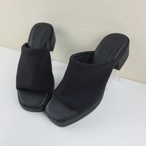 Aerosoles Denise elegante Damen-Sandalen schwarz Stretch-Absatz Größe 6 - Bild 1 von 12