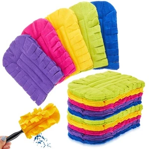 15 Pcs Fleece Duster Refill Reusable Duster Refills Washable Hand Cleaning Pa... - Picture 1 of 6