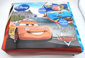 Juego de sábanas COMPLETAS 3 piezas de microfibra Disney Pixar Cars - ¡NUEVO! Cama Lightning McQueen - Imagen 1 de 7