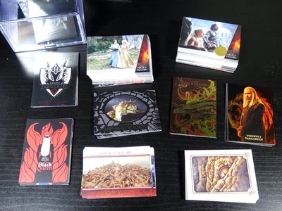 2024 RITTENHOUSE HOUSE OF THE DRAGON S1 | BASE COMPLETA E CONJUNTOS DE INSERÇÕES - Imagem 1 de 4