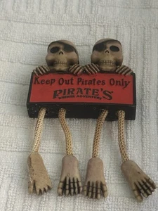 Keep Out Pirates Only 🏴☠️ Pirates Dinner Adventure Orlando Florida Imán - Imagen 1 de 2