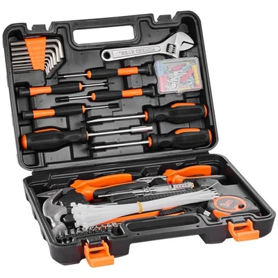 Tool Kit 216 Piece General Household Hand Tool Set with Portable Tool Case - Image 1 of 4