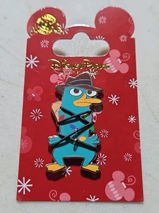 Prendedor de luces de Navidad Phineas y Ferb Perry El agente ornitorrinco P de los parques de Disney - Imagen 1 de 3