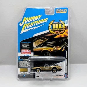 Johnny Lightning 1980 Datsun 280ZX Black Gold 10th Anniversary Mijo Exclusive  - Picture 1 of 6