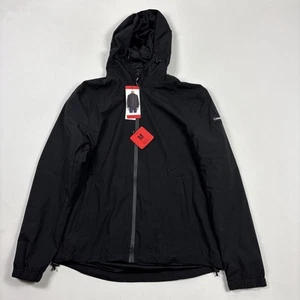 Calvin Klein Men's Windbreaker Jacket Rain Resistant Black Medium - Picture 1 of 3