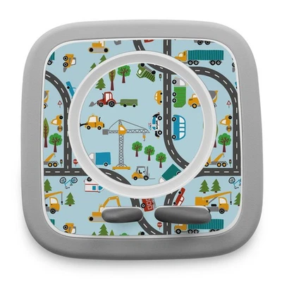 FINEST-FOLIA Schutzfolie kompatibel mit Toniebox 2 Folie matt Aufkleber Y015-26 Spielstraße