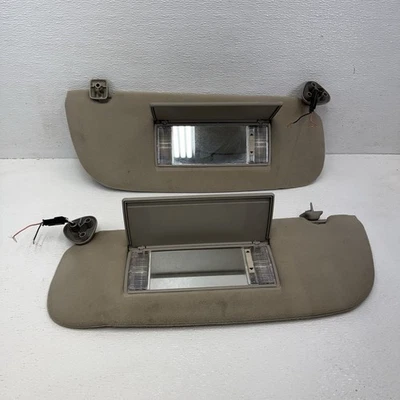 1994-2001 DODGE RAM 1500 2500 para-sol motorista e passageiro espelho bronzeado LH RH fabricante de equipamento original - Imagem 1 de 4