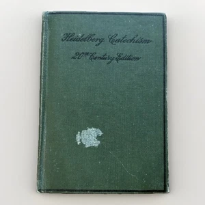 1937 Heidelberg Catechism Reformed Church USA 20th Century Edition Antique HC - Imagen 1 de 6
