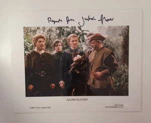 Autograph Photo Julian Glover Doctor Who hand signed - Picture 1 of 2