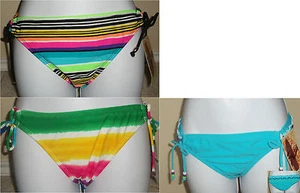 New Genuine HOBIE adjustable loop tie side swimwear hipster pant, size XL,L,S,M - Picture 1 of 10