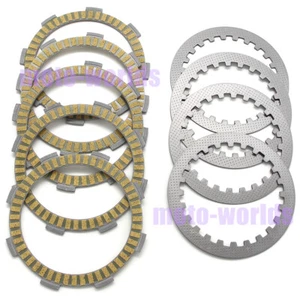 Clutch Friction Plate Kit Set for Honda CB100N 1978-80/ CB125 S/J 1975-79/CBT125 - Picture 1 of 7