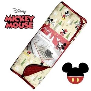 Disney Holiday Set Kitchen Drying Mats Absorbent Christmas Mickey 2 Pack Set Tan - Picture 1 of 13